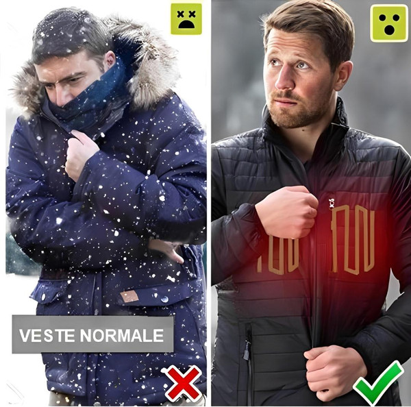 Gilet Chauffant Electrique zaxx