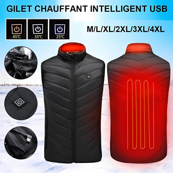 Gilet Chauffant Electrique zaxx