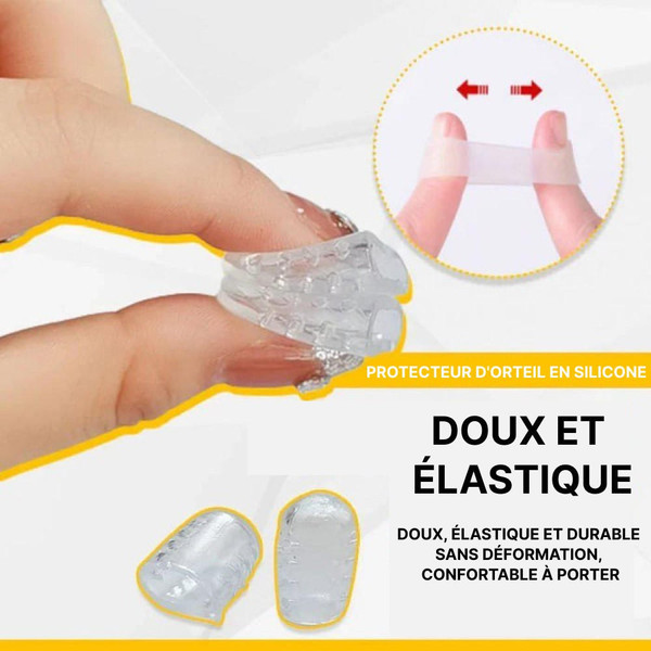 Protecteurs d'Orteils En Silicone (Lot de 10) zaxx