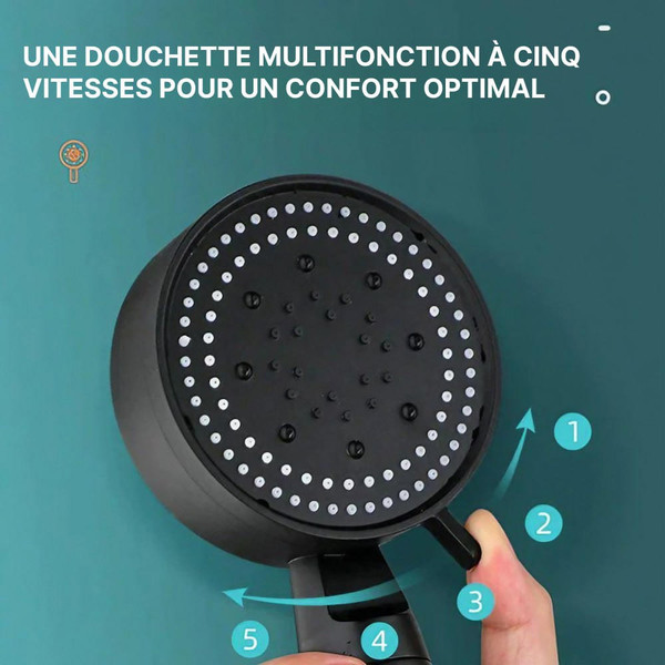 Pommeau De Douche Haute Pression Economique zaxx