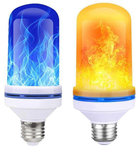 Ampoule LED Effet de Flamme Halloween zaxx