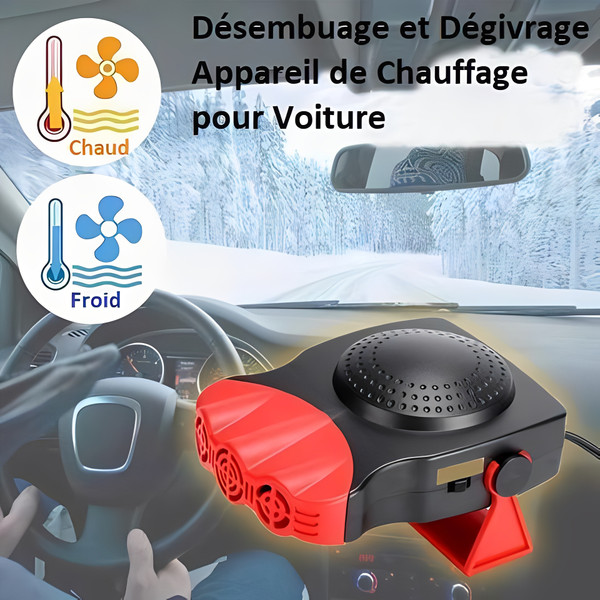 Désembuage et Dégivrage Appareil de Chauffage pour Voiture zaxx