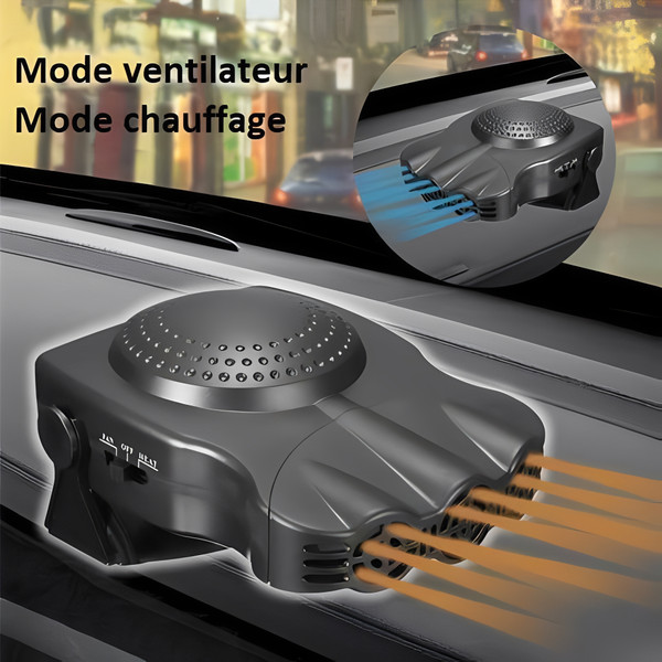 Désembuage et Dégivrage Appareil de Chauffage pour Voiture zaxx