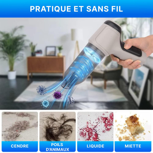Aspirateur À Main Puissant Sans Fil - VacuumPlus™ Aspirateur À Main Puissant Sans Fil - VacuumPlus™ zaxx