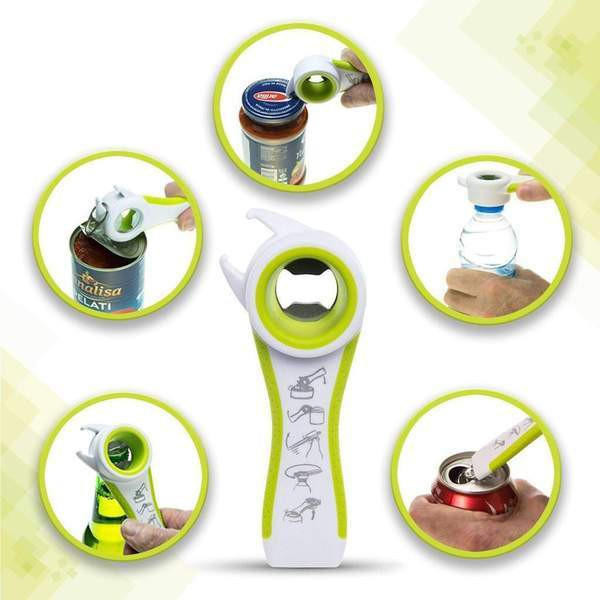 Ouvre-bouteille Multifonction 5-en-1 zaxx