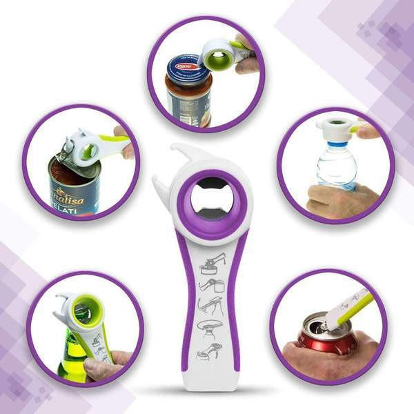 Ouvre-bouteille Multifonction 5-en-1 zaxx