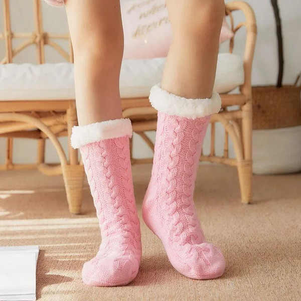 Chaussettes En Laine Chaudes d'Intérieur Chaussettes En Laine Chaudes d'Intérieur zaxx