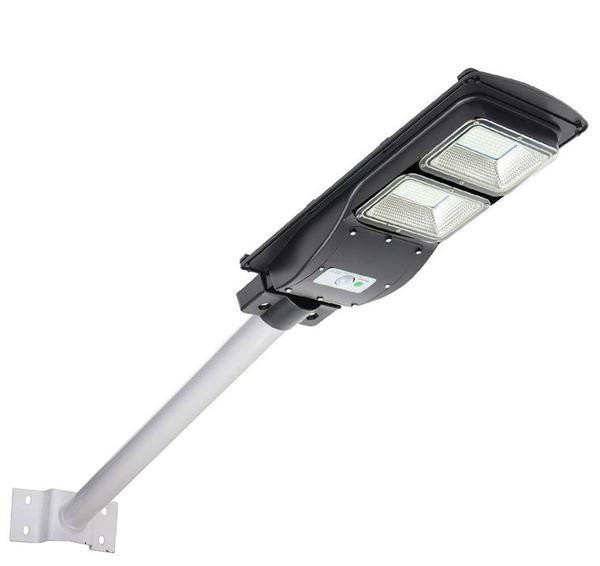 Réverbère Solaire 60 W Eclairage 120 LED 4500 LM zaxx
