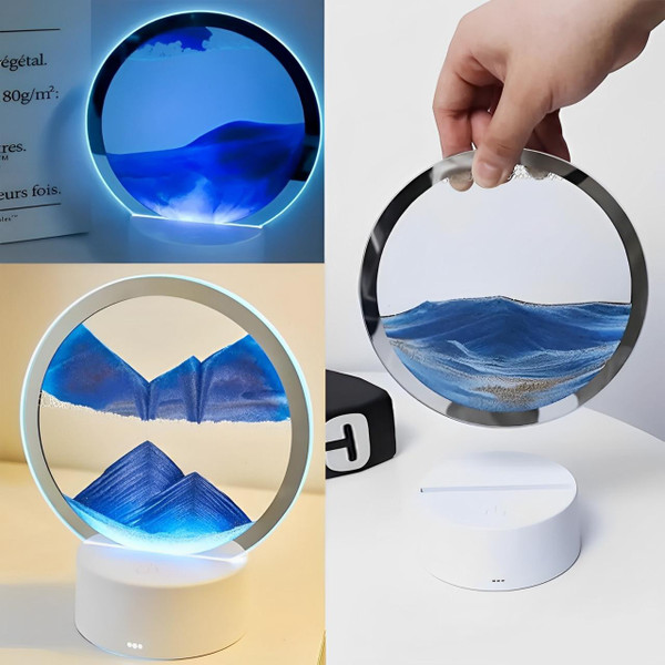 Lampe Sable Mouvant - Sablier Lampe Sable Mouvant - Sablier zaxx