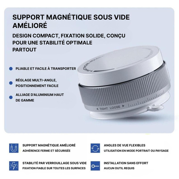 Support Magnétique Téléphone Voiture Avec Ventouse Support Magnétique Téléphone Voiture Avec Ventouse zaxx