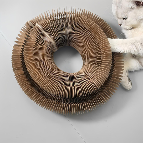 Griffoir Pour Chat 4-En-1 Avec Jouet Intéractif Griffoir Pour Chat 4-En-1 Avec Jouet Intéractif zaxx