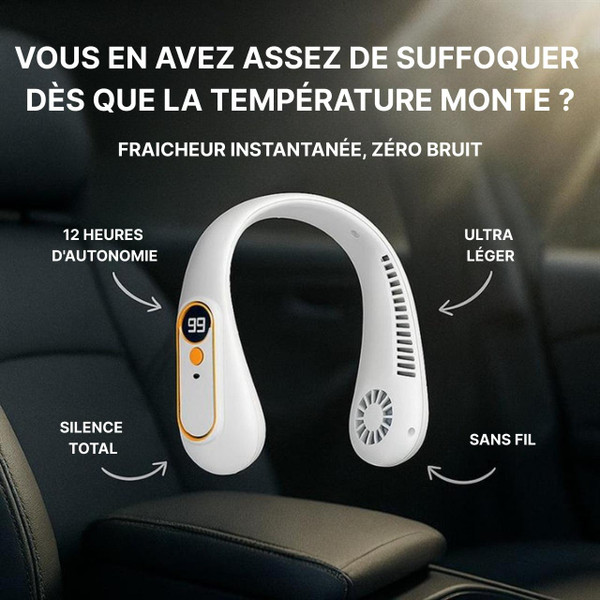 Ventilateur De Cou - Ventilateur Portable Silencieux Ventilateur De Cou - Ventilateur Portable Silencieux zaxx
