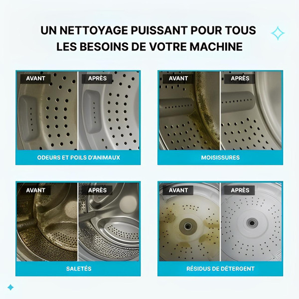 Nettoyant Machine À Laver Pro - Pack de 24 Nettoyant Machine À Laver Pro - Pack de 24 zaxx