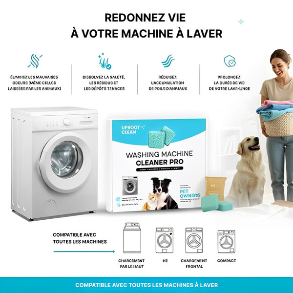 Nettoyant Machine À Laver Pro - Pack de 24 Nettoyant Machine À Laver Pro - Pack de 24 zaxx