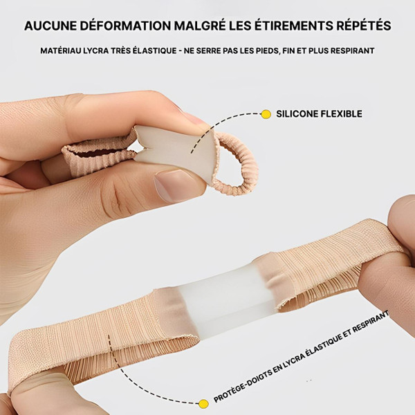 Séparateur d'Orteils Correcteur Hallux Valgus (lot de 2) Séparateur d'Orteils Correcteur Hallux Valgus (lot de 2) zaxx