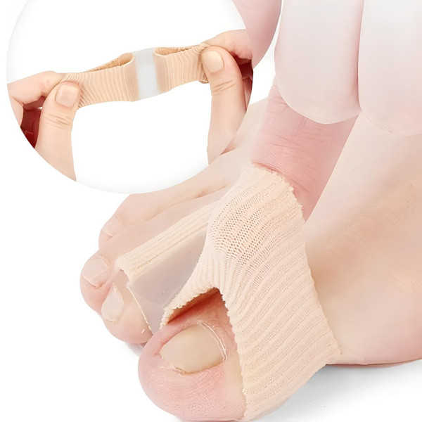 Séparateur d'Orteils Correcteur Hallux Valgus (lot de 2) Séparateur d'Orteils Correcteur Hallux Valgus (lot de 2) zaxx
