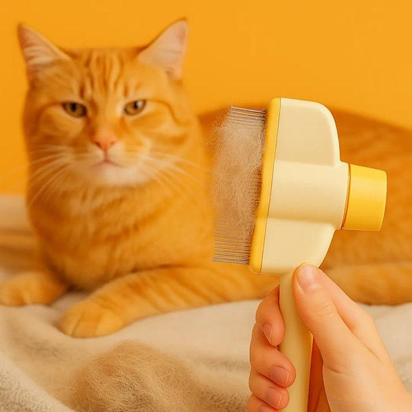 Brosse Pour Chat à Poils Longs - Courts Et Épais Brosse Pour Chat à Poils Longs - Courts Et Épais zaxx