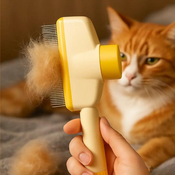 Brosse Pour Chat à Poils Longs - Courts Et Épais Brosse Pour Chat à Poils Longs - Courts Et Épais zaxx