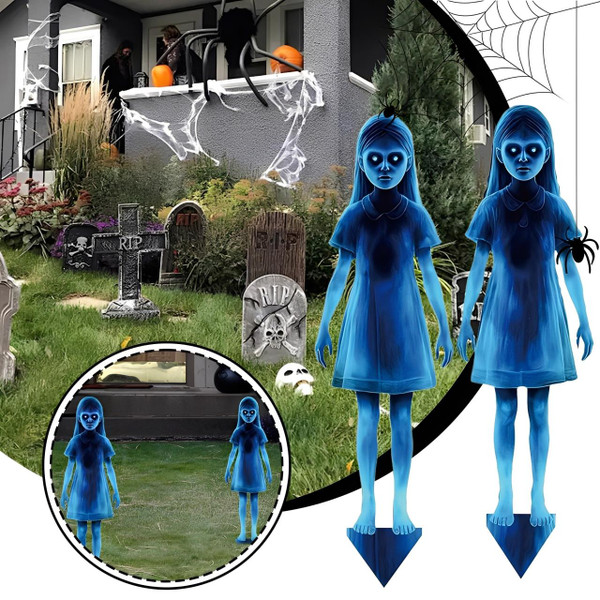 Décoration Extérieure Pour Halloween Fantôme (Lot de 2) Décoration Extérieure Pour Halloween Fantôme (Lot de 2) zaxx