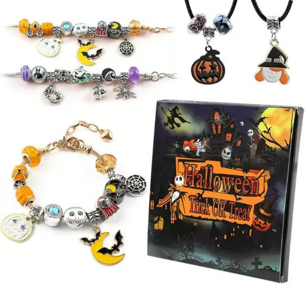 Bracelet Halloween À Breloques Bracelet Halloween À Breloques zaxx