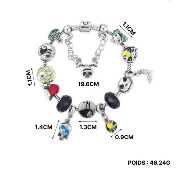 Bracelet Halloween À Breloques Bracelet Halloween À Breloques zaxx