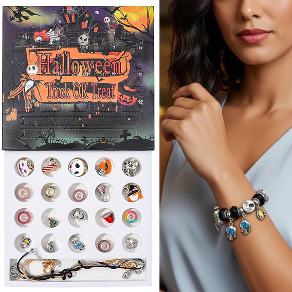 Bracelet Halloween À Breloques Bracelet Halloween À Breloques zaxx