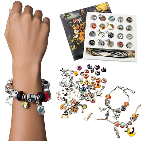 Bracelet Halloween À Breloques Bracelet Halloween À Breloques zaxx