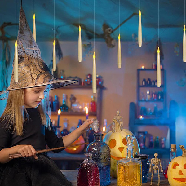 Bougies Halloween Led Flottantes (Lot de 10) Bougies Halloween Led Flottantes (Lot de 10) zaxx