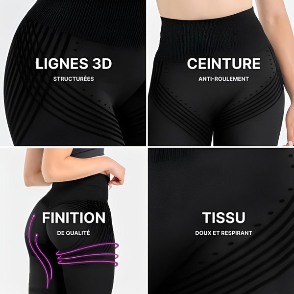 Legging Anti-cellulite Femme Legging Anti-cellulite Femme zaxx