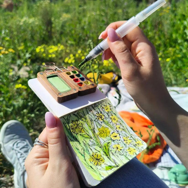 Kit D'Aquarelle De Voyage Kit D'Aquarelle De Voyage zaxx