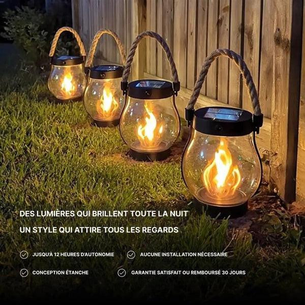 Lanterne Solaire Extérieure Pour Jardin Et Terrasse zaxx