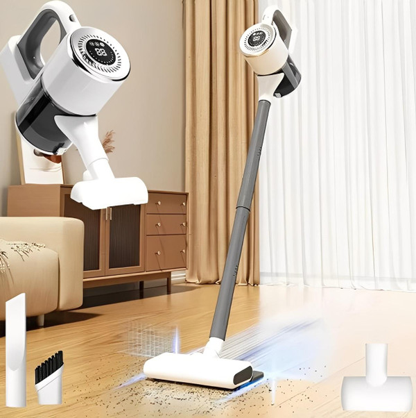 Aspirateur Balai Laveur Sans Fil 2-en-1 Puissant zaxx