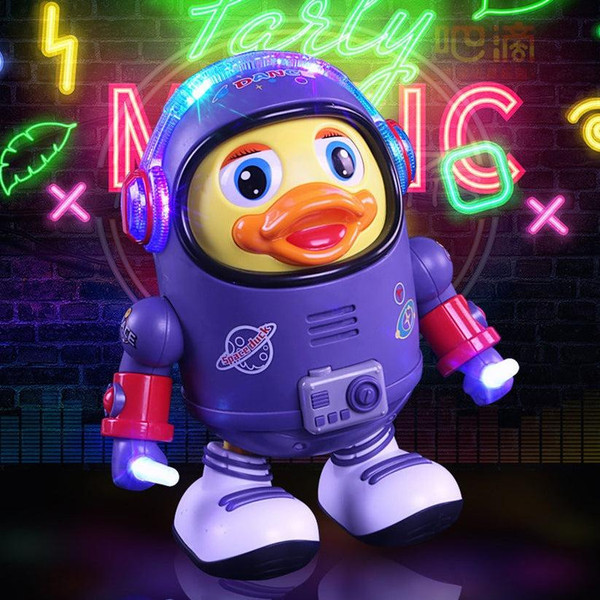 Jouet D'Éveil Bébé - Canard Astronaute Dansant zaxx