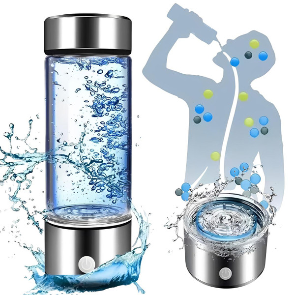 Bouteille Eau Hydrogénée Rechargeable zaxx