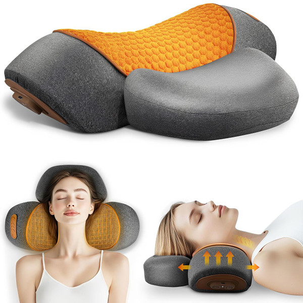 Masseur Cervical Chauffant - Coussin Cervical Massant zaxx
