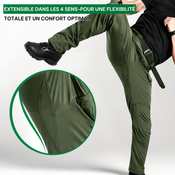 Pantalon Cargo Tactique Pour Homme zaxx