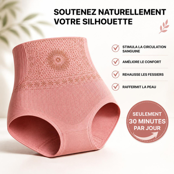 Culotte Gainante Taille Haute - Ventre Plat zaxx