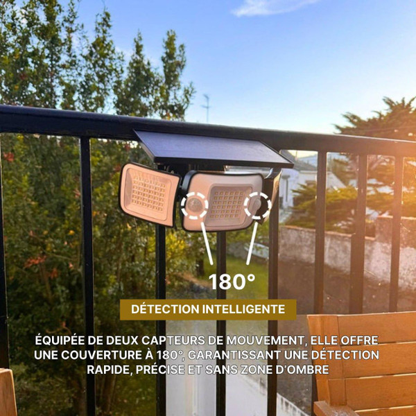 Lampe Solaire Extérieure Avec Détecteur De Mouvement zaxx