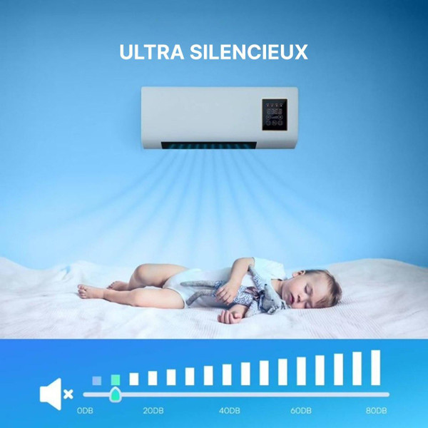 Climatiseur Mural Portable Sans Unité Extérieure zaxx