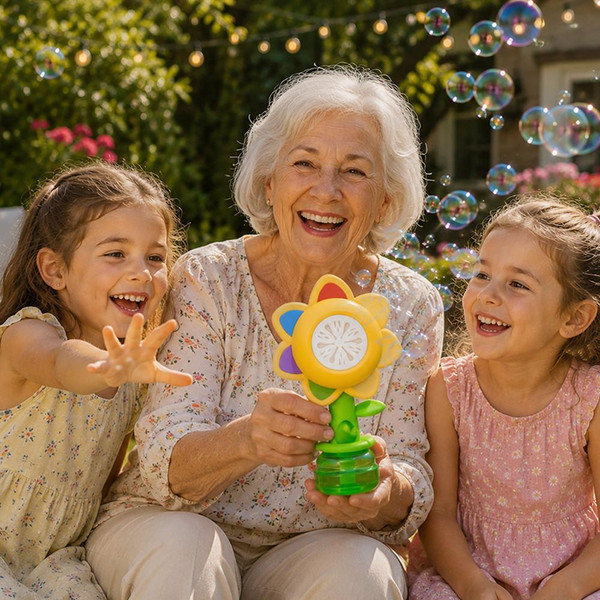 Machine À Bulles Fleur - Jouet Pour Enfant zaxx