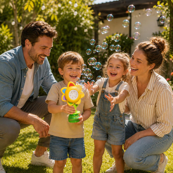 Machine À Bulles Fleur - Jouet Pour Enfant zaxx