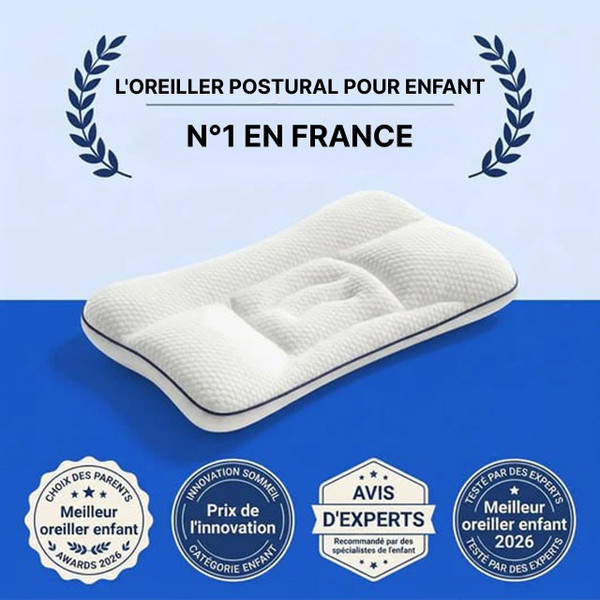 Oreiller à Mémoire De Forme Et Postural Pour Enfant zaxx