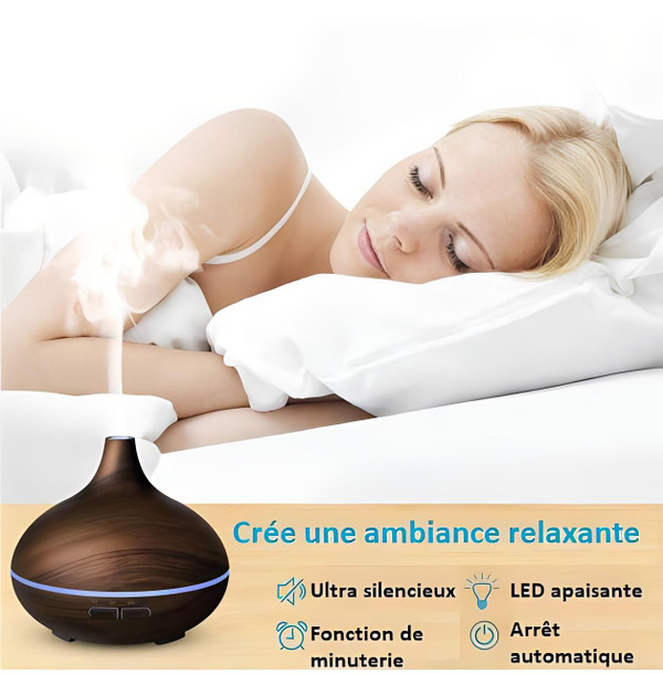Diffuseur D'Arôme Et Humidificateur 150 mL zaxx