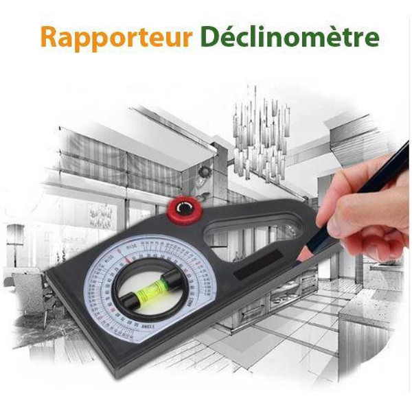Declinometre rapporteur multifonction Declinometre rapporteur multifonction zaxx