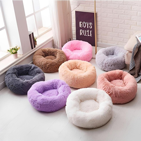 Lit En Peluche Doux Et Moelleux - Pour Chat Et Chien zaxx