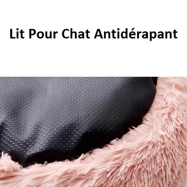 Lit En Peluche Doux Et Moelleux - Pour Chat Et Chien zaxx