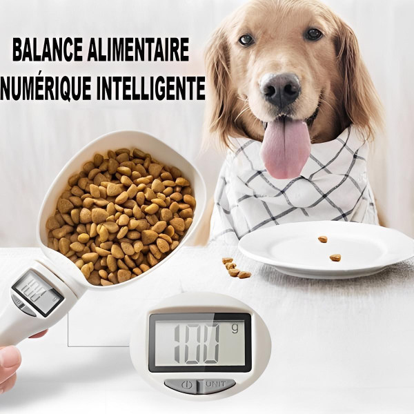 Pelle Alimentaire Numérique Pour Animaux Domestiques (chien et chat) zaxx
