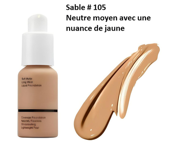 Fond De Teint à Couverture Complète PRO zaxx