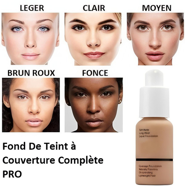 Fond De Teint à Couverture Complète PRO zaxx