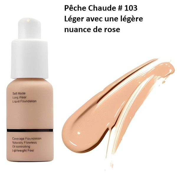 Fond De Teint à Couverture Complète PRO zaxx